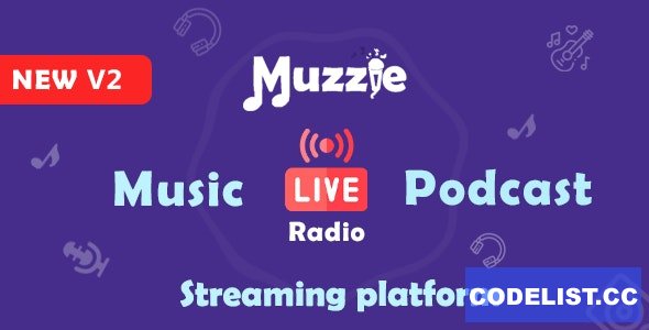 Muzzie v2.0 - Music, Podcast &amp; Live Streaming Platform &raquo; Premium Scripts, Plugins &amp; Mobile