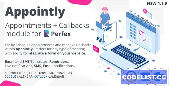 Appointly v1.1.9 - Perfex CRM Appointments » Premium Scripts, Plugins & Mobile