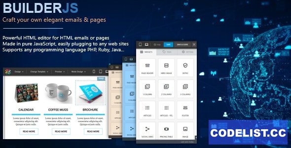 BuilderJS v5.0.2 - HTML Email & Page Builder » Premium Scripts, Plugins & Mobile