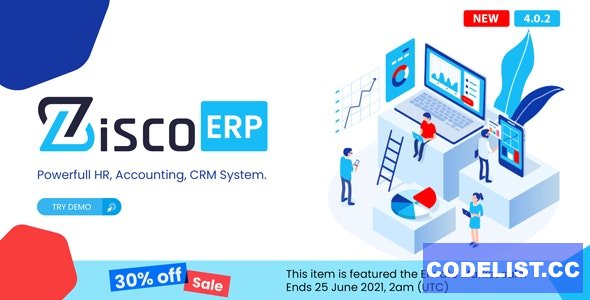 ZiscoERP - Powerful HR, Accounting, CRM System 2 May 2021 » Premium Scripts, Plugins & Mobile