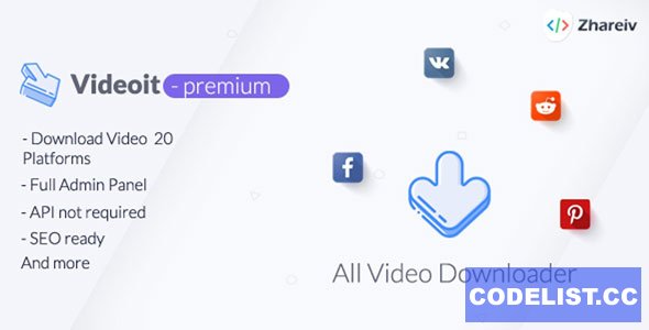 Videoit v1.1.5.0 - All Video Downloader » Premium Scripts, Plugins & Mobile