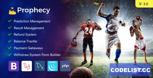Prophecy v4.2.1 - An Online Betting Platform » Premium Scripts, Plugins & Mobile