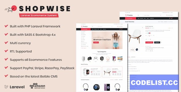 Shopwise v1.31 - Laravel Ecommerce System - nulled » Premium Scripts, Plugins & Mobile