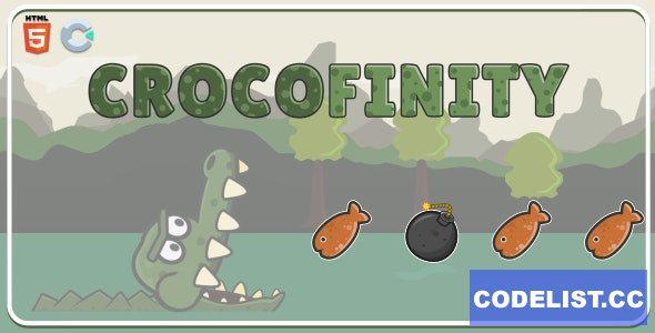 Crocofinity v1.0 - HTML5 Casual game » Premium Scripts, Plugins & Mobile