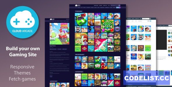 CloudArcade v1.4.5 - HTML5 / Web Game Portal CMS » Premium Scripts, Plugins & Mobile