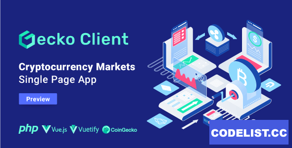 Gecko Client v1.2.0 - Crypto Currency Markets Single Page App » Premium Scripts, Plugins & Mobile