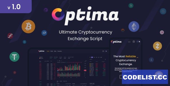 Optima v1.0 - Cryptocurrency Exchange Script. Bitcoin & Ethereum. » Premium Scripts, Plugins & Mobile