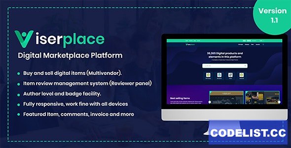 ViserPlace v1.1 - Digital Marketplace Platform - nulled &raquo; Premium Scripts, Plugins &amp; Mobile