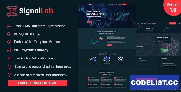 SignalLab v1.2 - Forex And Crypto Trading Signal Platform - nulled » Premium Scripts, Plugins & Mobile