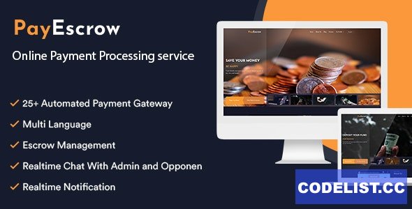 PayEscrow v3.0 - Online Payment Processing Service » Premium Scripts, Plugins & Mobile