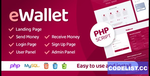 eWallet v3.0 - PHP Script » Premium Scripts, Plugins & Mobile