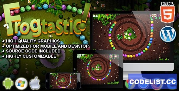 Frogtastic - HTML5 Puzzle Game » Premium Scripts, Plugins & Mobile
