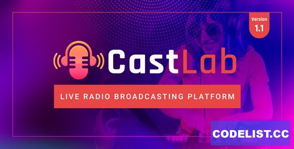 CastLab v1.1 - Live Radio Broadcasting Platform » Premium Scripts, Plugins & Mobile