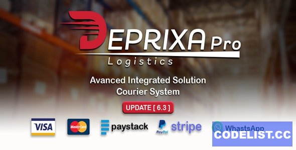 Deprixa Pro v6.3.0 - Courier and Logistics System - nulled » Premium Scripts, Plugins & Mobile