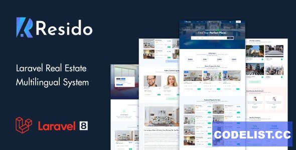 Resido v2.10.0 - Laravel Real Estate Multilingual System - nulled » Premium Scripts, Plugins & Mobile