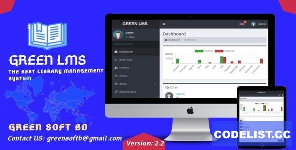 Green LMS v2.3 - The Library Management System - nulled » Premium Scripts, Plugins & Mobile