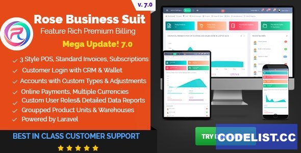Rose Business Suite v7.0 b100 - Accounting, CRM and POS Software » Premium Scripts, Plugins & Mobile