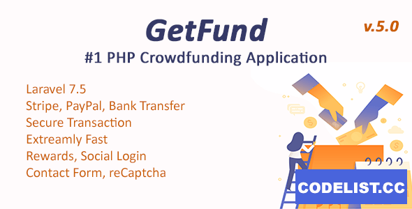 GetFund v5.2 - A Professional Laravel Crowdfunding Platform &raquo; Premium Scripts, Plugins &amp; Mobile