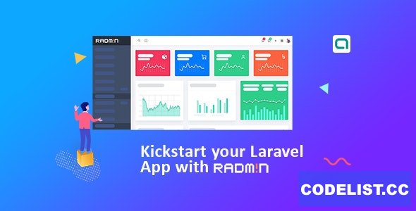 Radmin v3.2.0 - Laravel Admin starter with REST API, User Roles & Permission » Premium Scripts, Plugins & Mobile