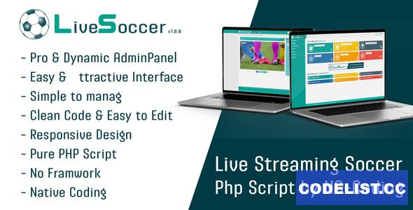 Live Stream Soccer CMS v1.0 » Premium Scripts, Plugins & Mobile