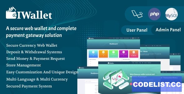 Iwallet v1.0.0 - A Complete Payment Gateway Solution Script &raquo; Premium Scripts, Plugins &amp; Mobile