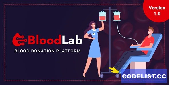 BloodLab v1.0 - Blood Donation Platform &raquo; Premium Scripts, Plugins &amp; Mobile