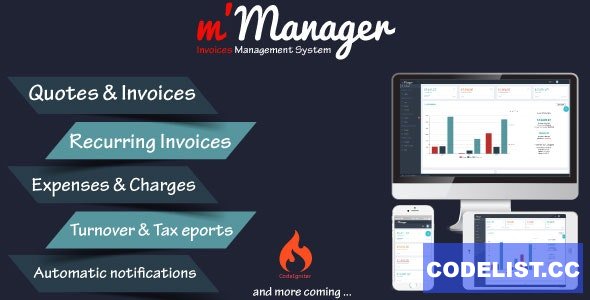 m'Manager v2.1.1 - Invoices Management System » Premium Scripts, Plugins & Mobile