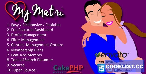 MyMatri Matrimonial Script » Premium Scripts, Plugins & Mobile