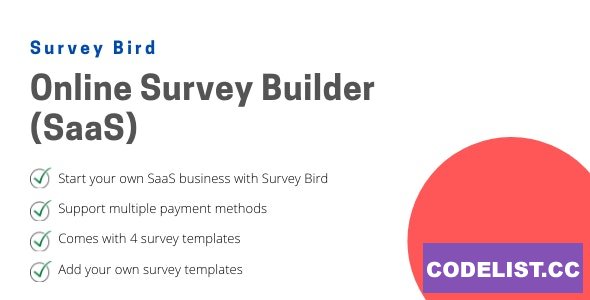 Survey Bird v1.3 - Online Survey Builder (SaaS) » Premium Scripts, Plugins & Mobile