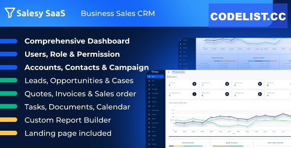 Salesy SaaS v2.5.3 - Business Sales CRM » Premium Scripts, Plugins & Mobile
