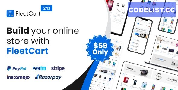 FleetCart v3.1.0 - Laravel Ecommerce System - nulled » Premium Scripts, Plugins & Mobile