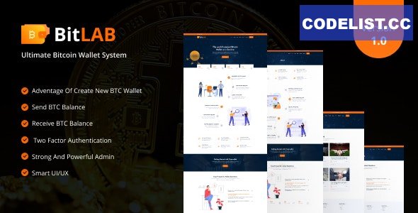 BitLab v1.0 - Ultimate Bitcoin Wallet System - nulled » Premium Scripts, Plugins & Mobile