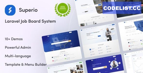 Superio v1.1.0 - Laravel Job Board System » Premium Scripts, Plugins & Mobile