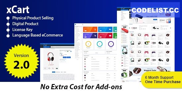 xCart v2.1 - Multi-vendor eCommerce CMS Platform - nulled » Premium Scripts, Plugins & Mobile