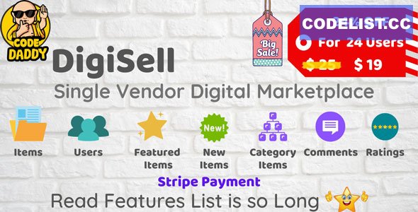 DigiSell - Single Vendor Digital Marketplace &raquo; Premium Scripts, Plugins &amp; Mobile