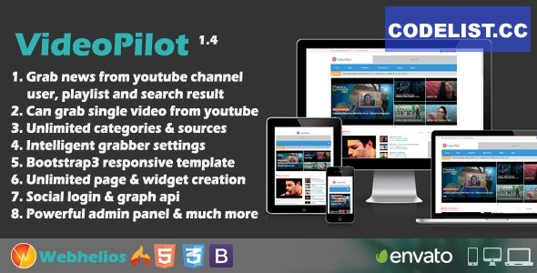 Videopilot v1.4 - Autopilot Youtube Video Script » Premium Scripts, Plugins & Mobile