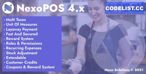 NexoPOS 4.8.18 - POS, CRM & Inventory Manager » Premium Scripts, Plugins & Mobile