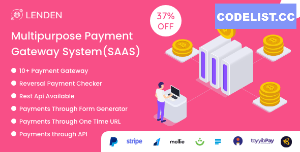 Lenden v1.0 - Multipurpose Payment Gateway System (SAAS) » Premium Scripts, Plugins & Mobile