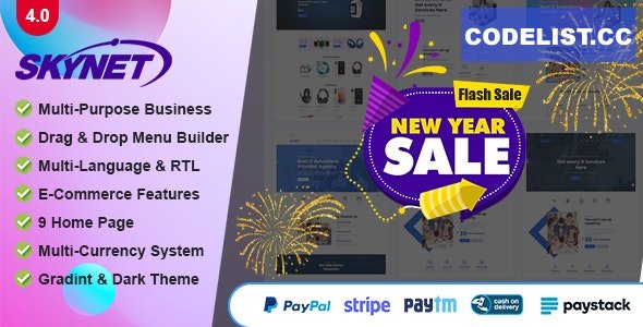Skynet v4.0 - Multipurpose Business CMS - nulled » Premium Scripts, Plugins & Mobile