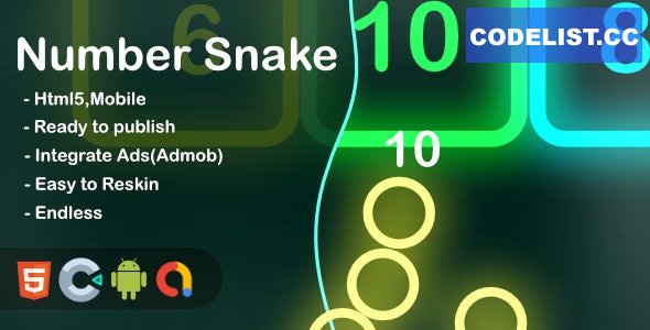 Number Snake (Construct 3 + HTML + Mobile) » Premium Scripts, Plugins & Mobile