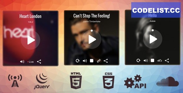 Single jQuery Audio Player (Music and Radio) v1.2 » Premium Scripts, Plugins & Mobile