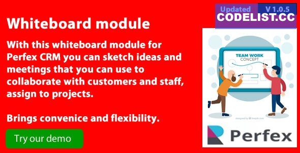 Whiteboard module for Perfex CRM v1.0.5 » Premium Scripts, Plugins & Mobile