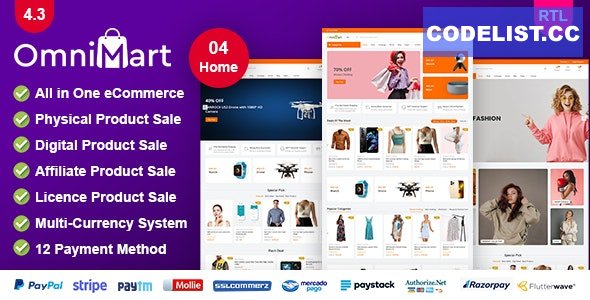Omnimart v4.3 - Laravel eCommerce script - nulled » Premium Scripts, Plugins & Mobile