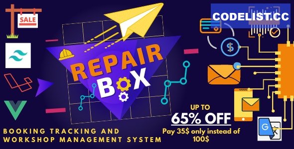 Repair box v0.4.5 - Repair booking,tracking and workshop management system - nulled » Premium Scripts, Plugins & Mobile