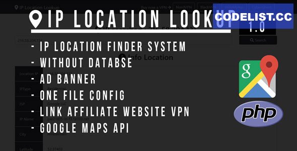 IP Location Lookup PHP Script v1.1 » Premium Scripts, Plugins & Mobile