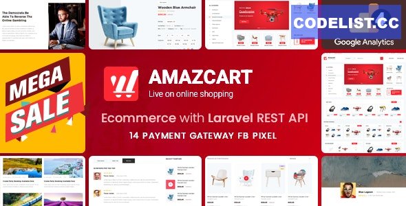 AmazCart v1.9 - Laravel Ecommerce System CMS - nulled » Premium Scripts, Plugins & Mobile