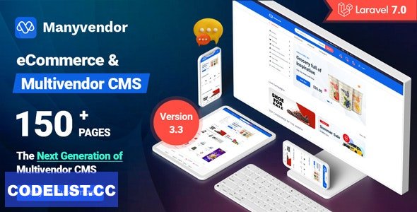 Manyvendor v3.3 - eCommerce &amp; Multivendor CMS &raquo; Premium Scripts, Plugins &amp; Mobile