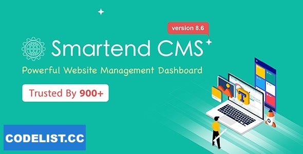 SmartEnd CMS v10.0.3 - Laravel Admin Dashboard with Frontend and Restful API - nulled » Premium Scripts, Plugins & Mobile