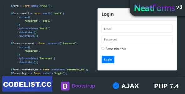 Form Builder - Bootstrap, Validation & AJAX v3.6.0 » Premium Scripts, Plugins & Mobile