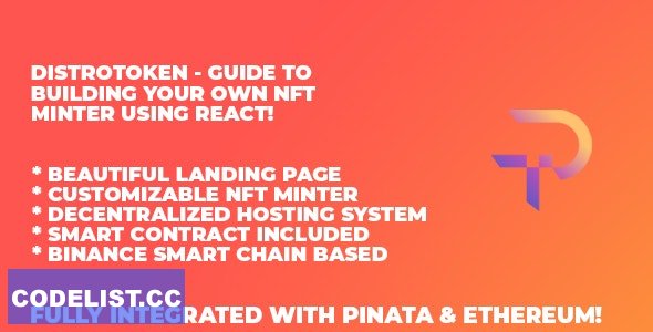 DistroToken v1.0 - NFT Minter In React (Binance Version) &raquo; Premium Scripts, Plugins &amp; Mobile